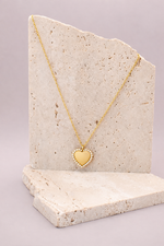 Collana cuore strass