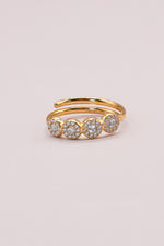 Anello Pavé tondo