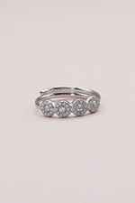 Anello Pavé tondo