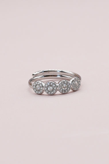Anello Pavé tondo