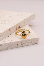 Anello regolabile Cuore Sacro