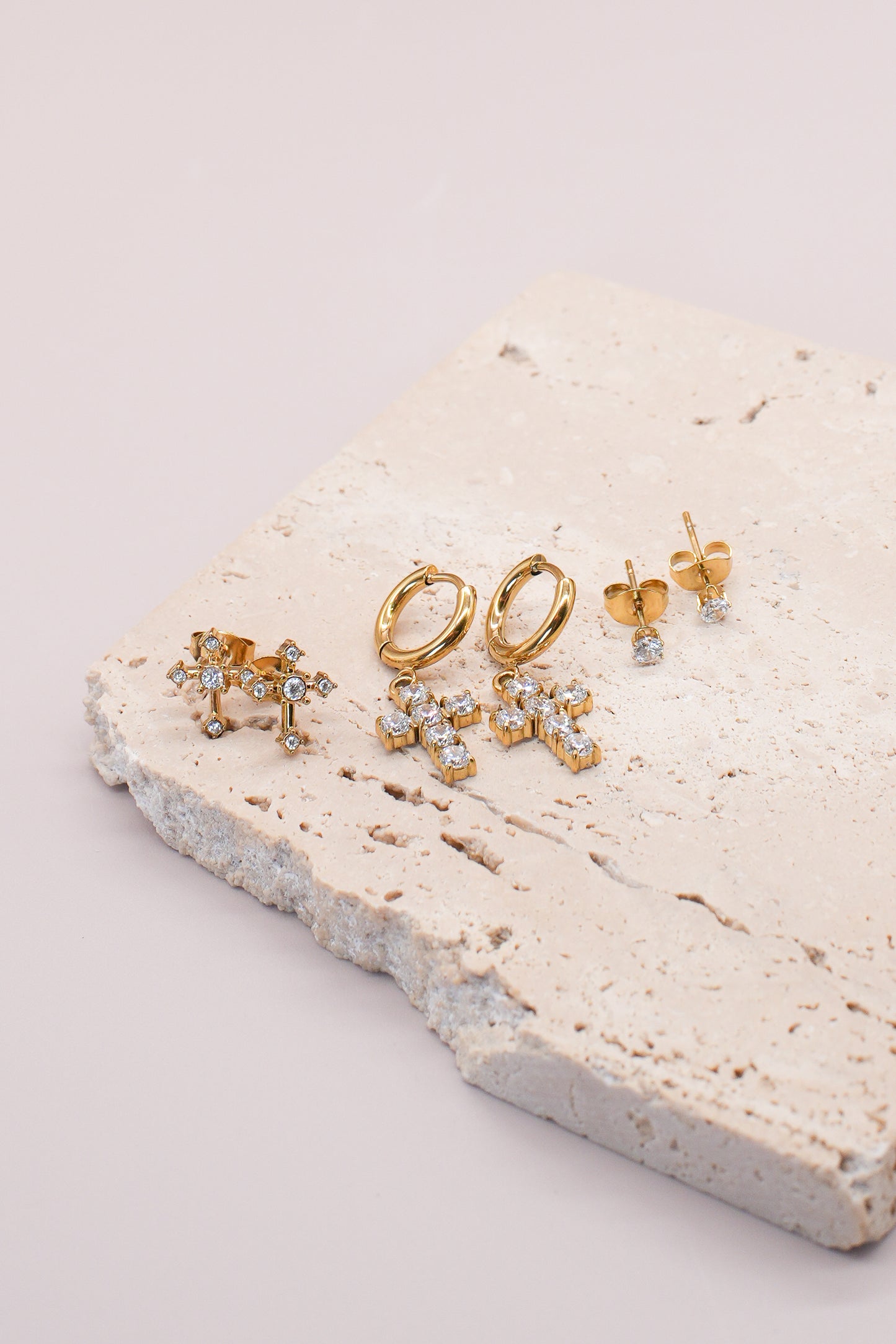Set orecchini croce Yvette