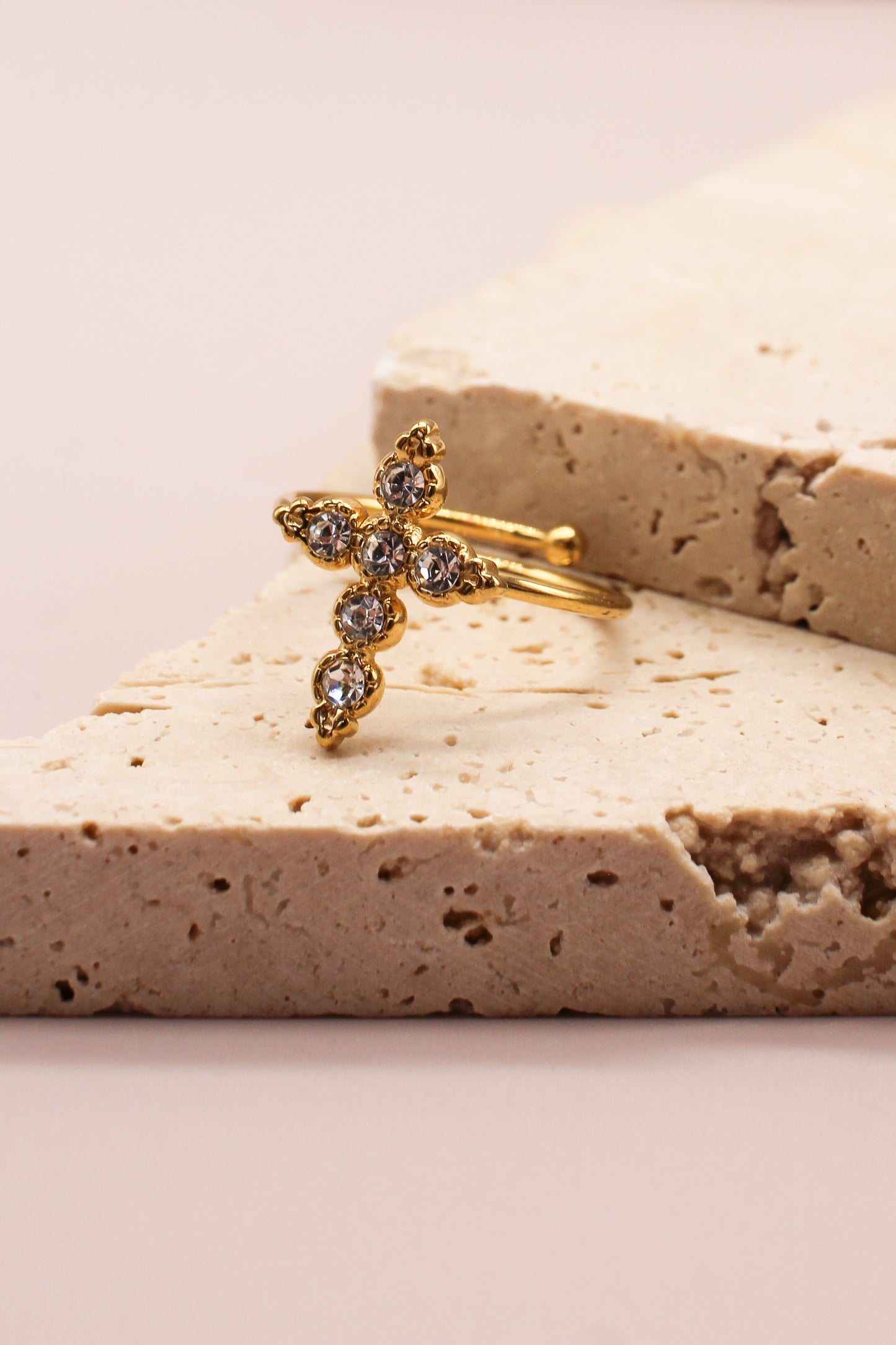 Anello Croce Luxury