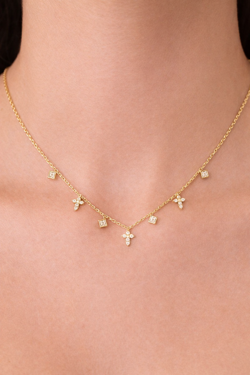 Collana croci mini