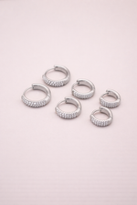 Set cerchietti strass