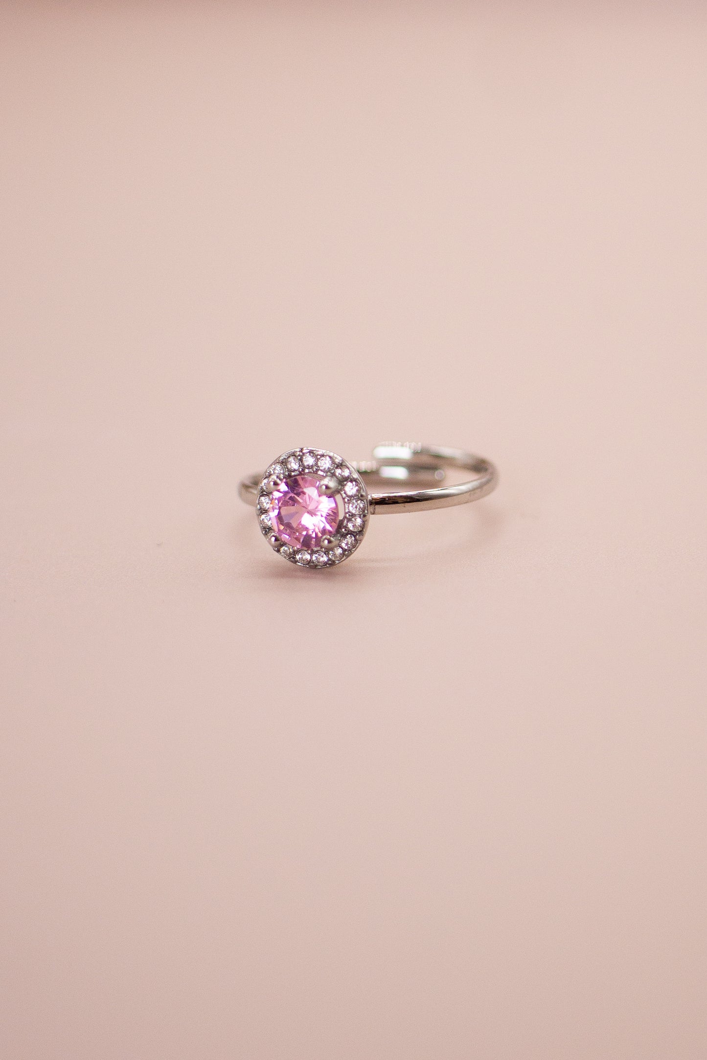 Anello Luce rosa