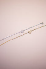 Bracciale cuore Pavé