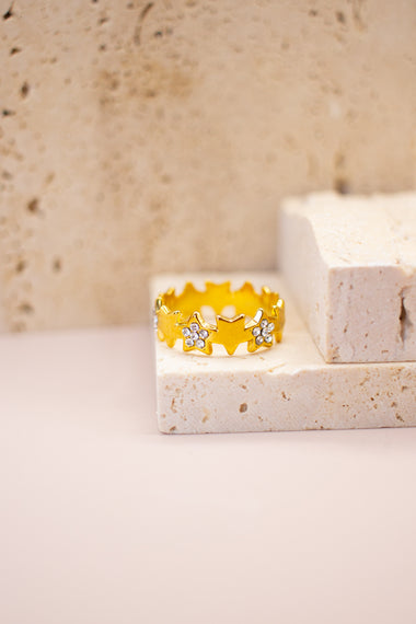 Anello fascia stelle