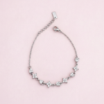 Bracciale silver con cristalli