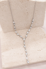 Collana cristalli - versione silver