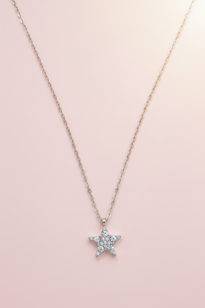 Collana stellina - versione silver
