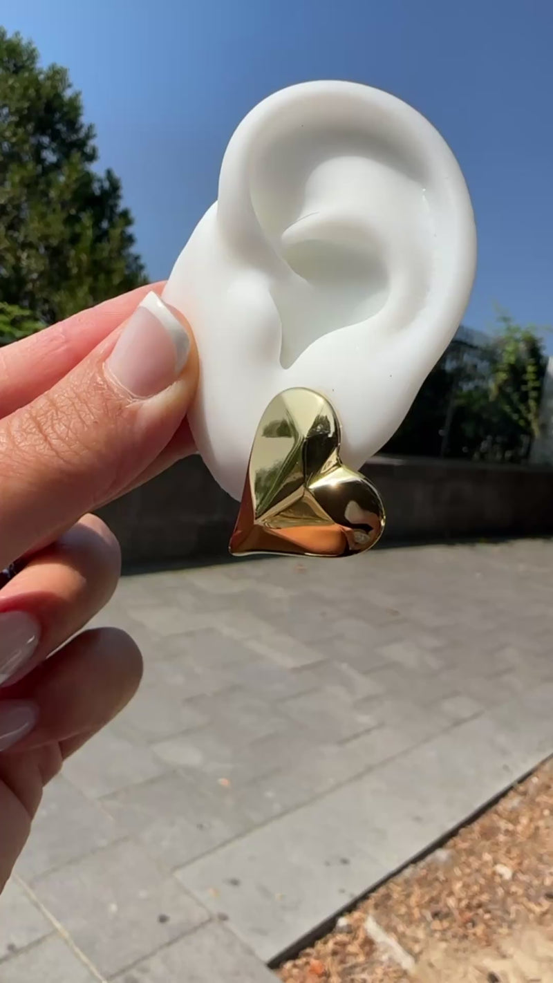 Orecchino cuore Audrey