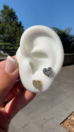 Orecchini mini cuore